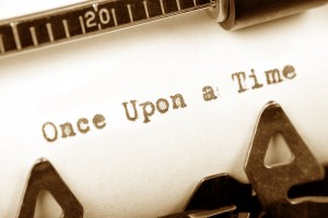 Typewriter with Once Upon a Time