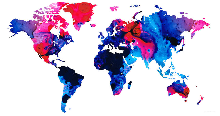 map-of-the-world-9-colorful-abstract-art-sharon-cummings